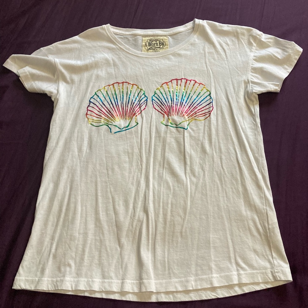 NWT - Mermaid Seashell Bra Shirt